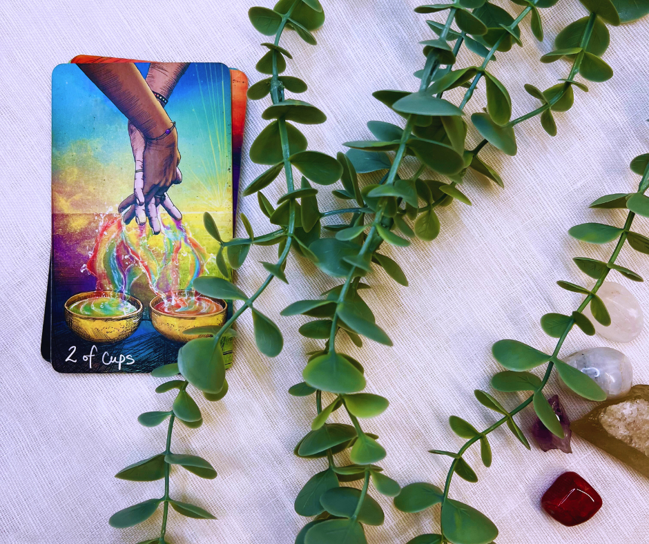 Photo of 2 of cups tarot cards